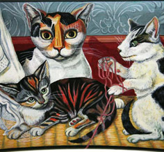 Detail, Cats Chair  