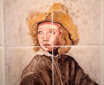 Dutch Boy 4 tile portrait